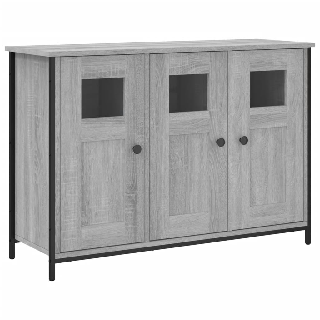 vidaXL Credenza Grigio Sonoma 100x35x70 cm in Legno Multistrato