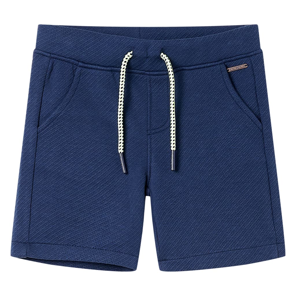 Pantaloncini per Bambini con Coulisse Blu Scuro 92