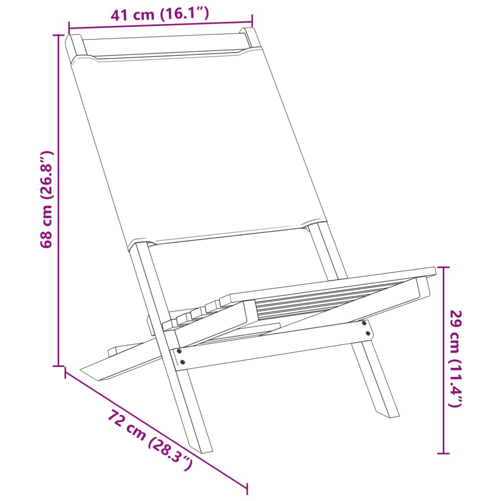 vidaXL Sedie Giardino 2pz Bianco Crema Legno Massello Acacia e Tessuto