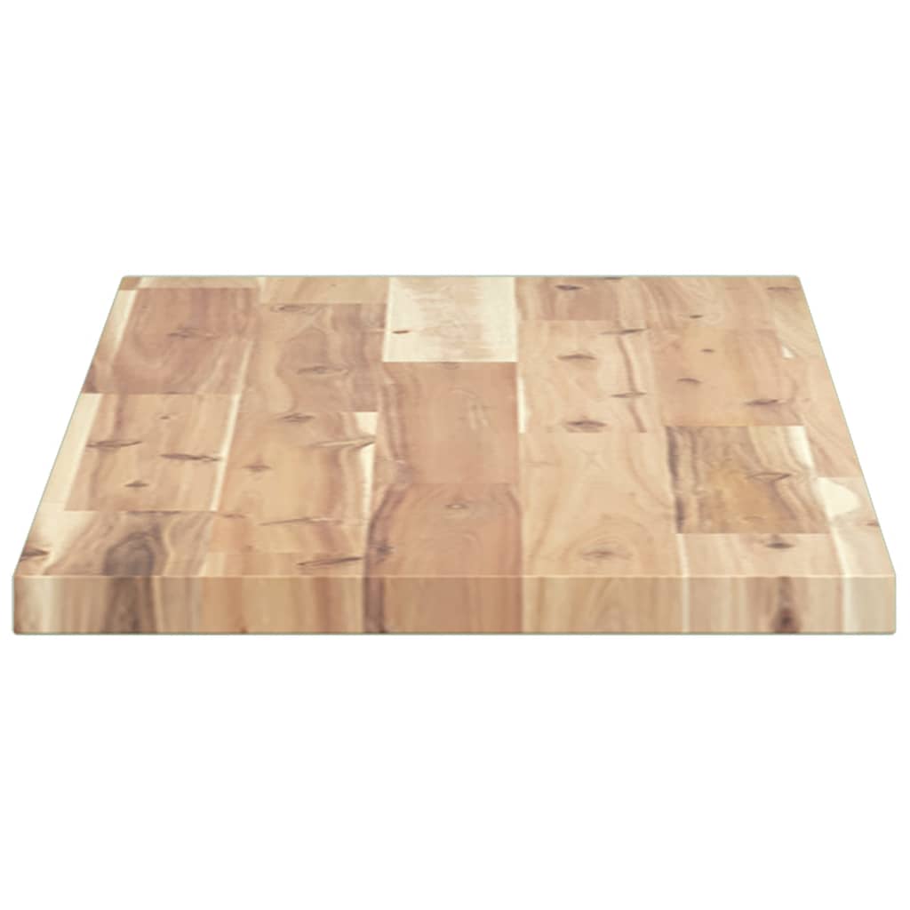 vidaXL Mensole da Parete 2 pz 80x30x2 cm Legno Acacia Non Trattato