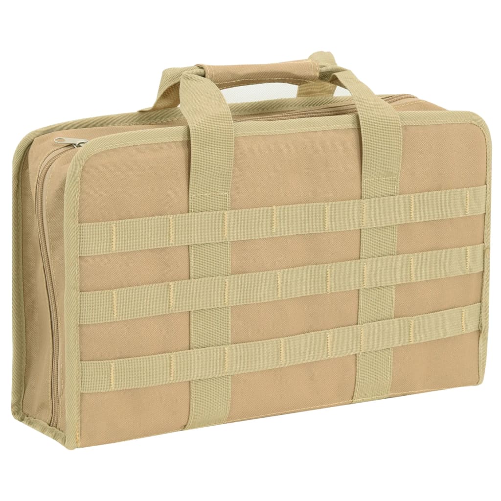 vidaXL Borsa per Pistola Cachi 40x24x10 cm in Tessuto Oxford