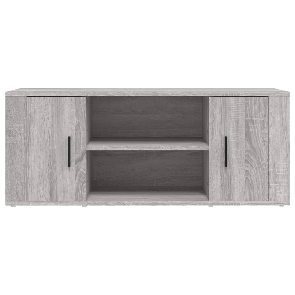 vidaXL Mobile TV Grigio Sonoma 100x35x40 cm in Legno Multistrato