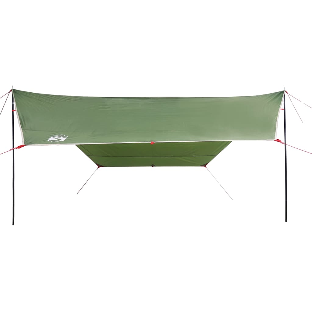 vidaXL Telone da Campeggio Verde 430x380x210 cm Impermeabile