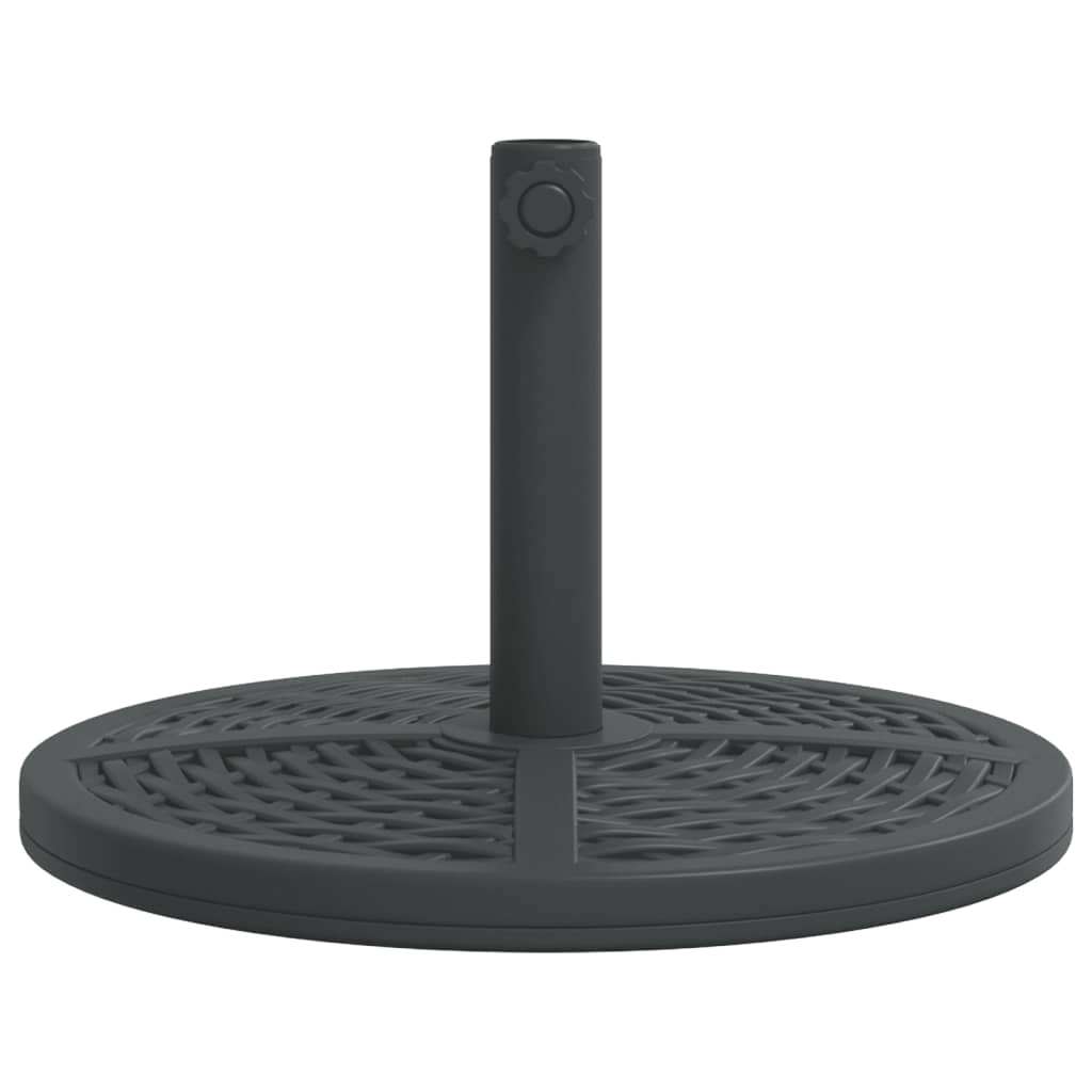 vidaXL Base per Ombrellone per Pali Ø38/48 mm 12 kg Rotonda