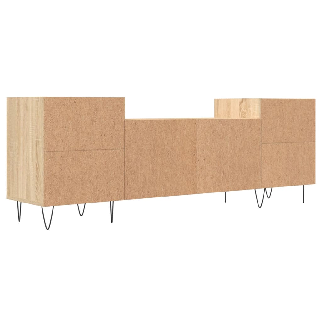 vidaXL Mobile Porta TV Rovere Sonoma 160x35x55 cm Legno Multistrato