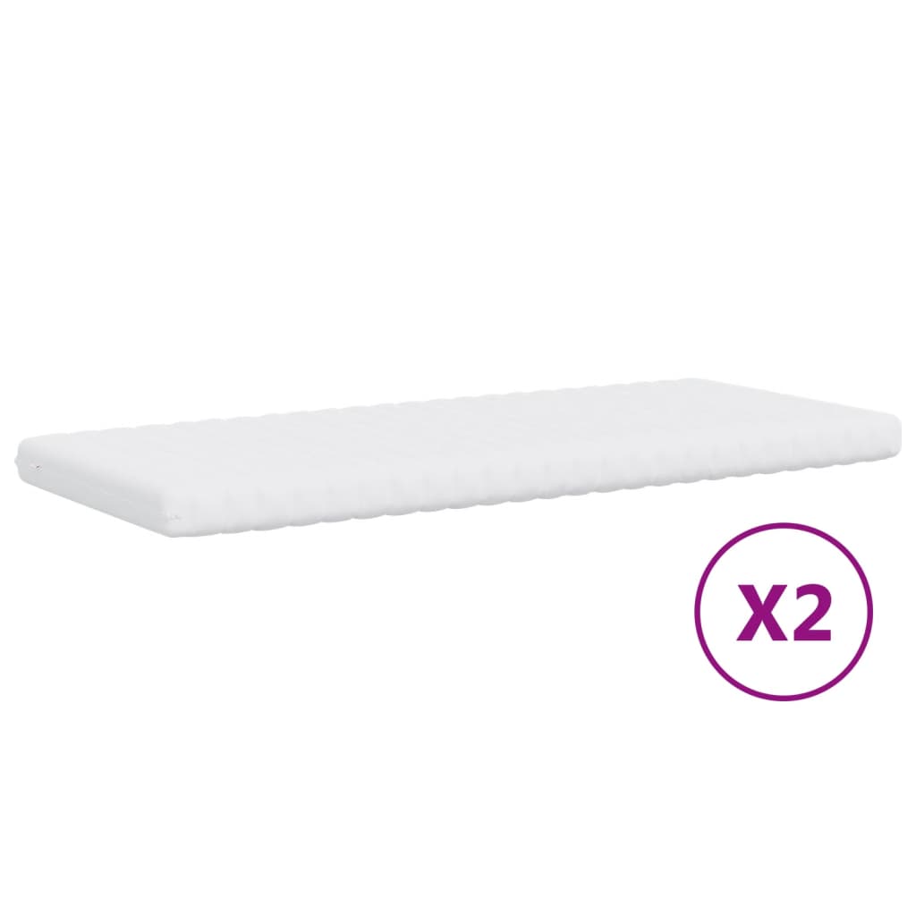 vidaXL Divano Letto Estraibile con Cassetti Crema 100x200cm in Tessuto