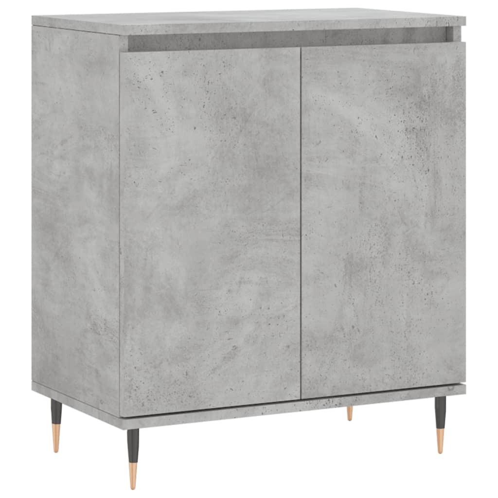 vidaXL Credenza Grigio Cemento 60x35x70 cm in Legno Multistrato