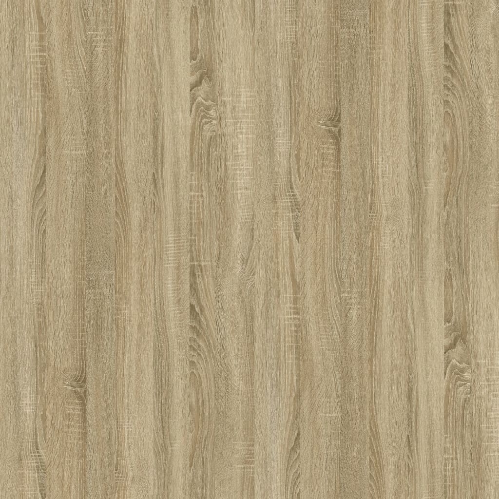 vidaXL Tavolini 2 pz Rovere Sonoma in Legno Multistrato