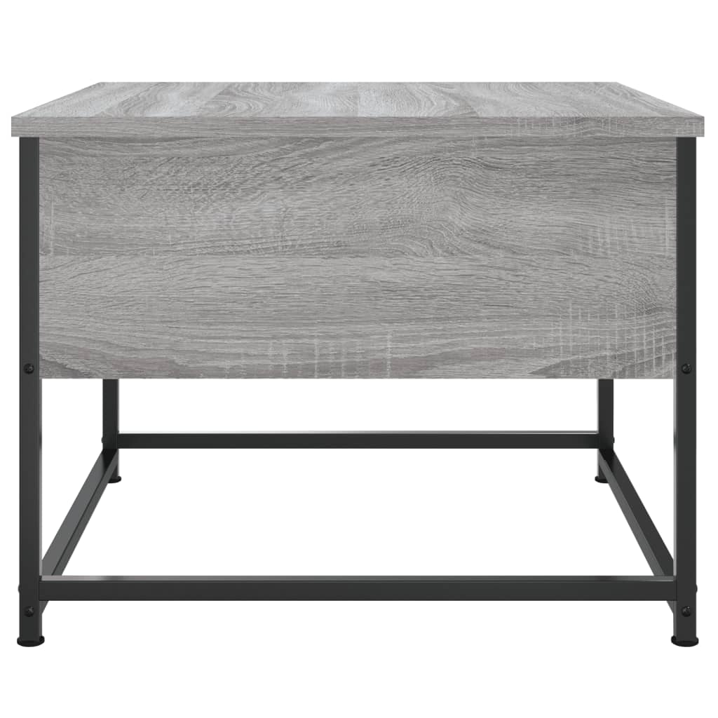 vidaXL Tavolino da Salotto Grigio Sonoma 51x51x40 cm Legno Multistrato