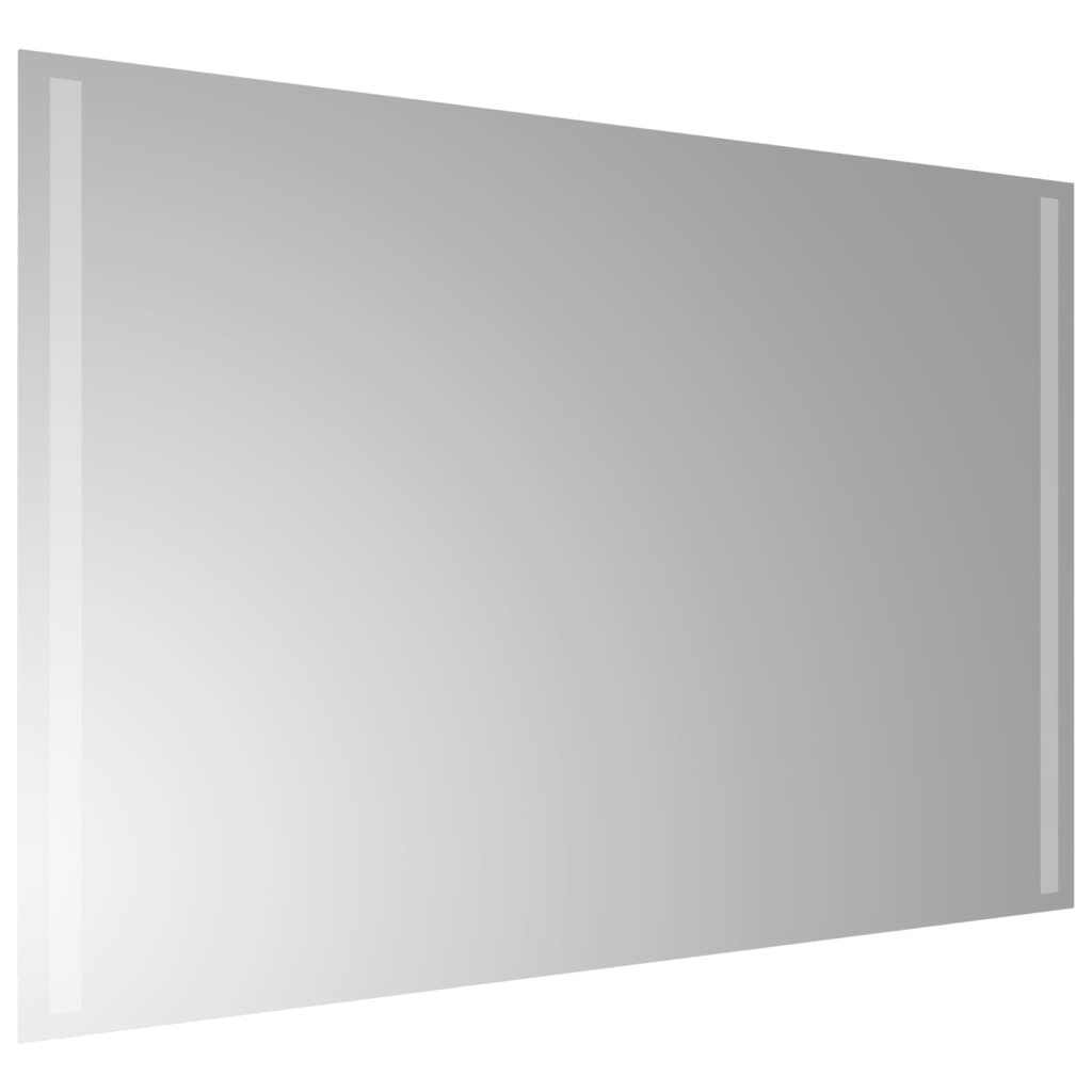 vidaXL Specchio da Bagno con Luci LED 60x90 cm