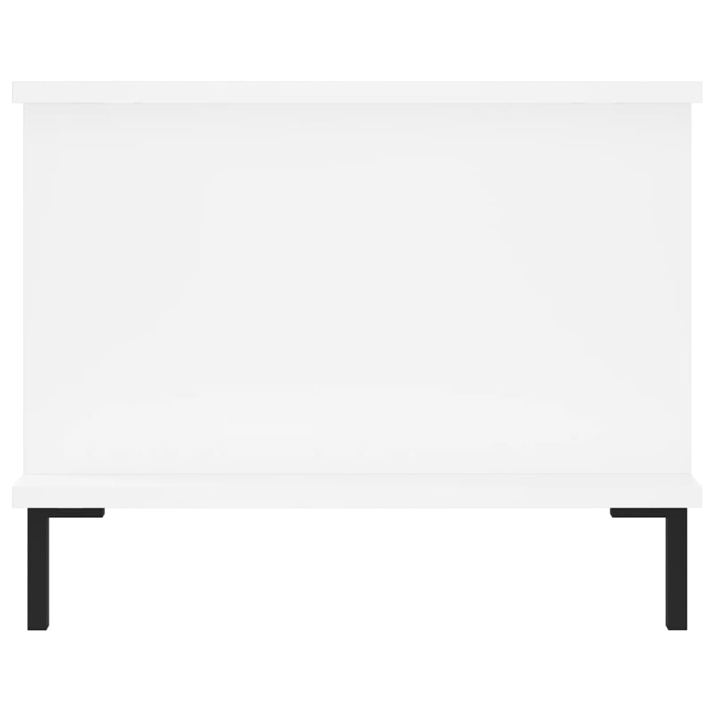 vidaXL Tavolino da Salotto Bianco 90x50x40 cm in Legno Multistrato