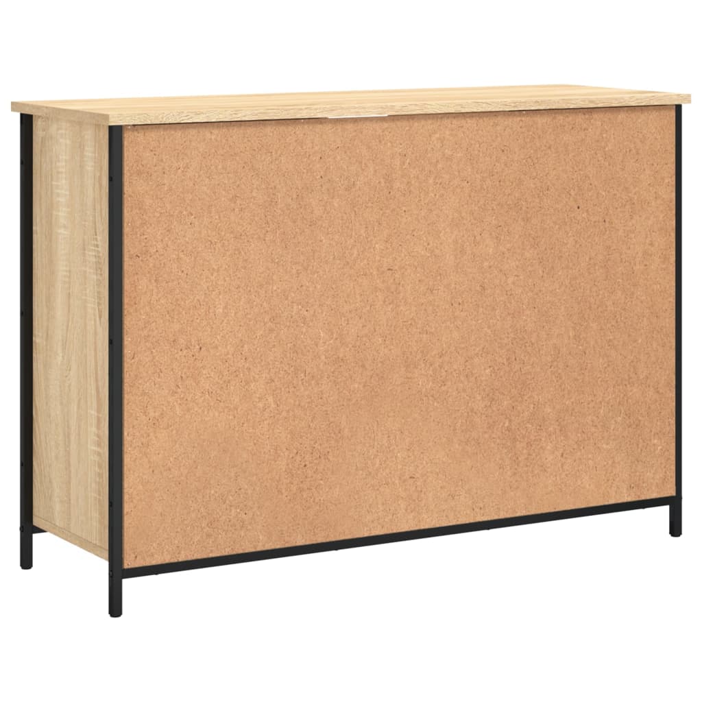 vidaXL Credenza Rovere Sonoma 100x35x70 cm in Legno Multistrato