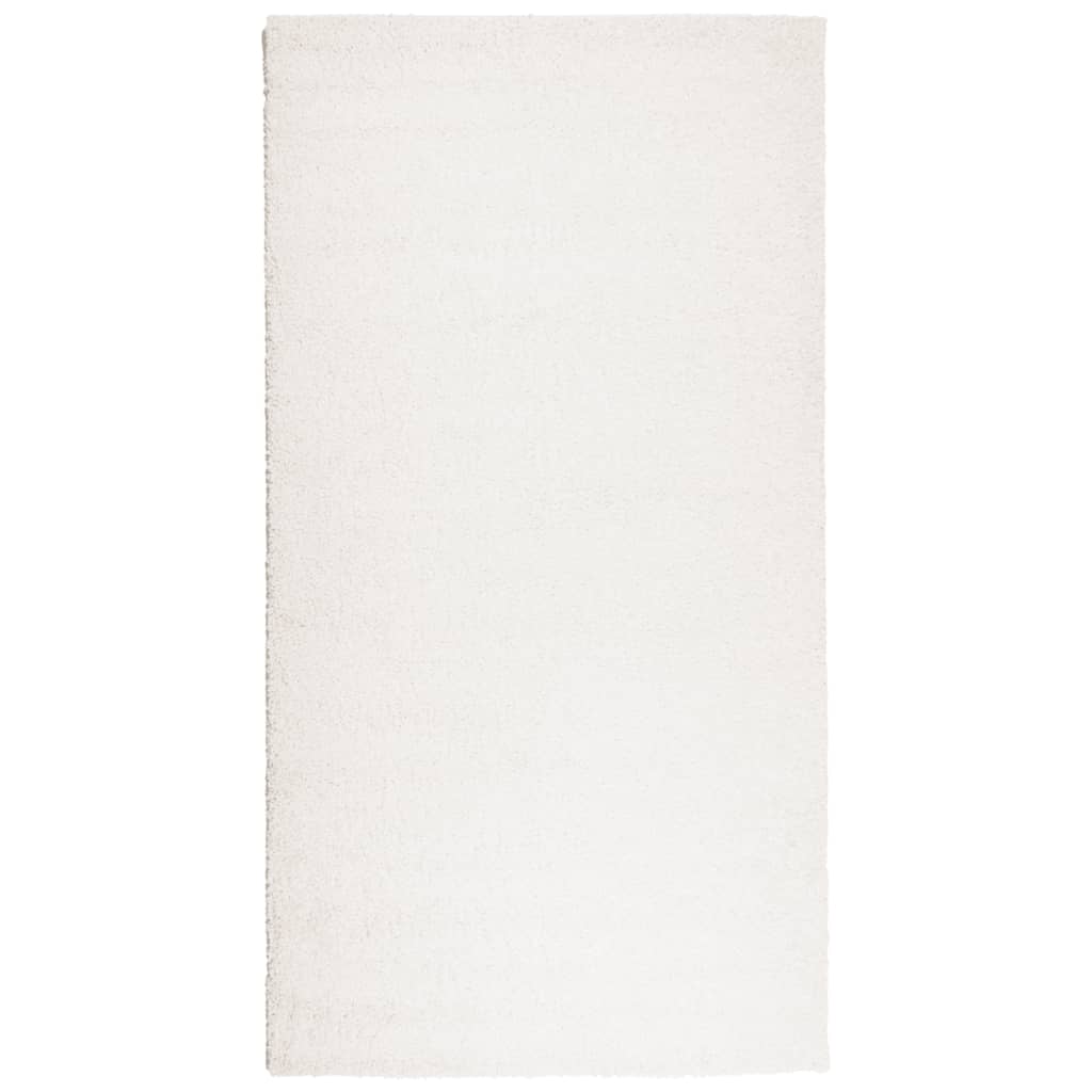 vidaXL Tappeto Shaggy PAMPLONA a Pelo Lungo Moderno Crema 80x150 cm