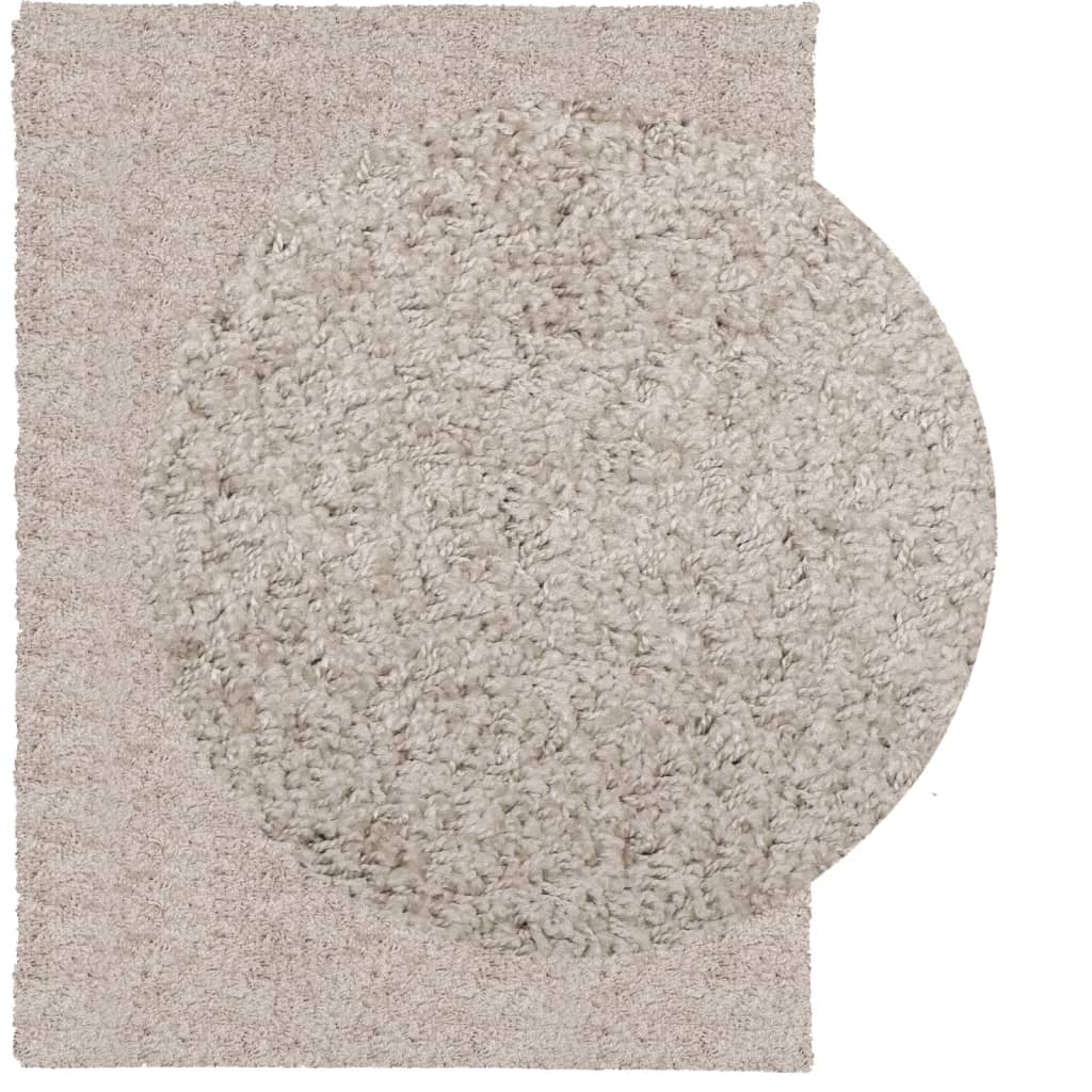 vidaXL Tappeto Shaggy PAMPLONA a Pelo Lungo Moderno Beige 300x400 cm