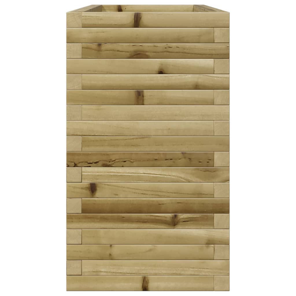 vidaXL Fioriera da Giardino 110x40x68,5 cm in Legno di Pino Impregnato