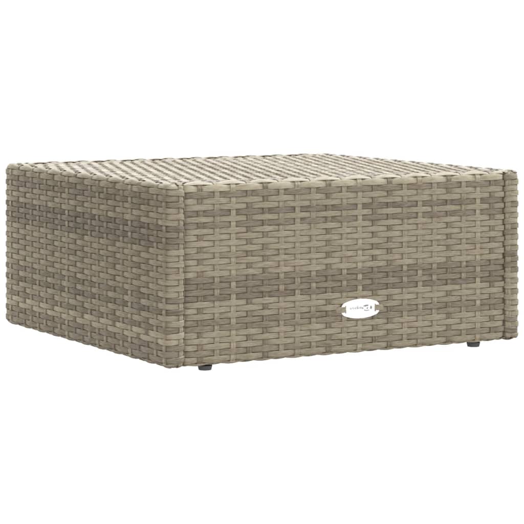 vidaXL Set Divani da Giardino 6 pz con Cuscini in Polyrattan Grigio