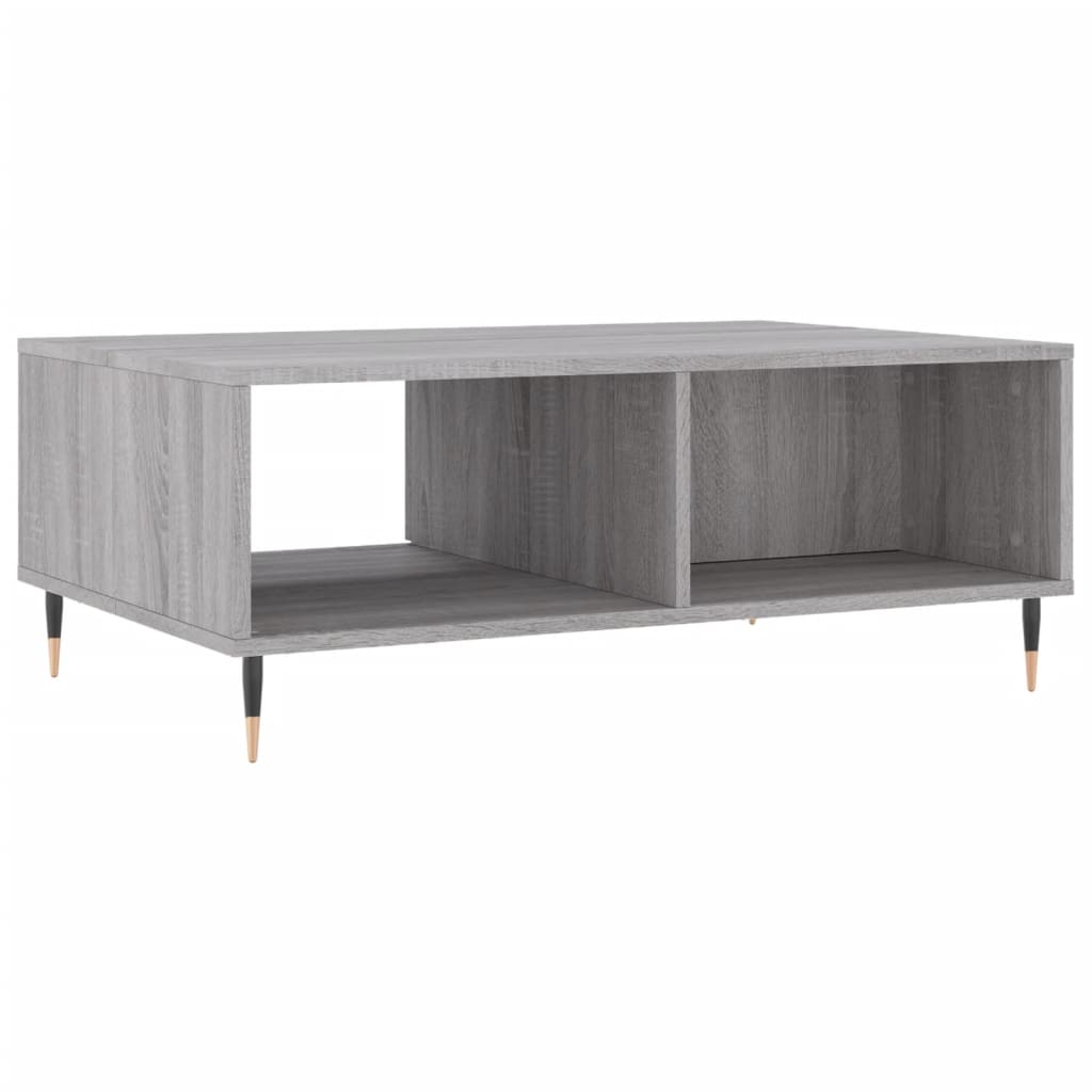 vidaXL Tavolino da Salotto Grigio Sonoma 90x60x35 cm Legno Multistrato