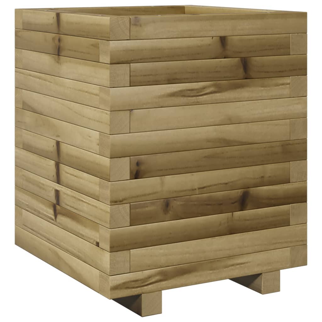 vidaXL Fioriera da Giardino 40x40x49,5 cm in Legno di Pino Impregnato