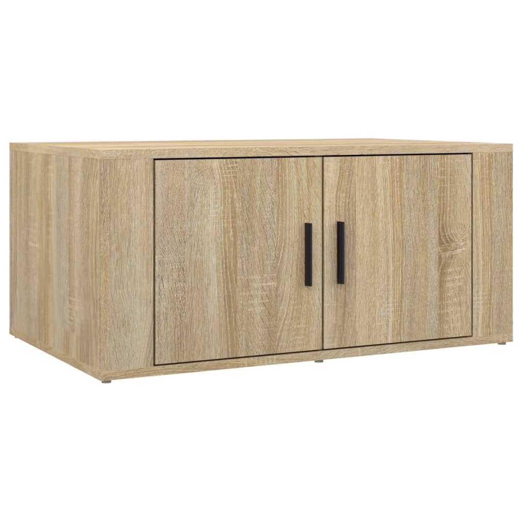 vidaXL Tavolino da Salotto Rovere Sonoma 80x50x36 cm Legno Multistrato