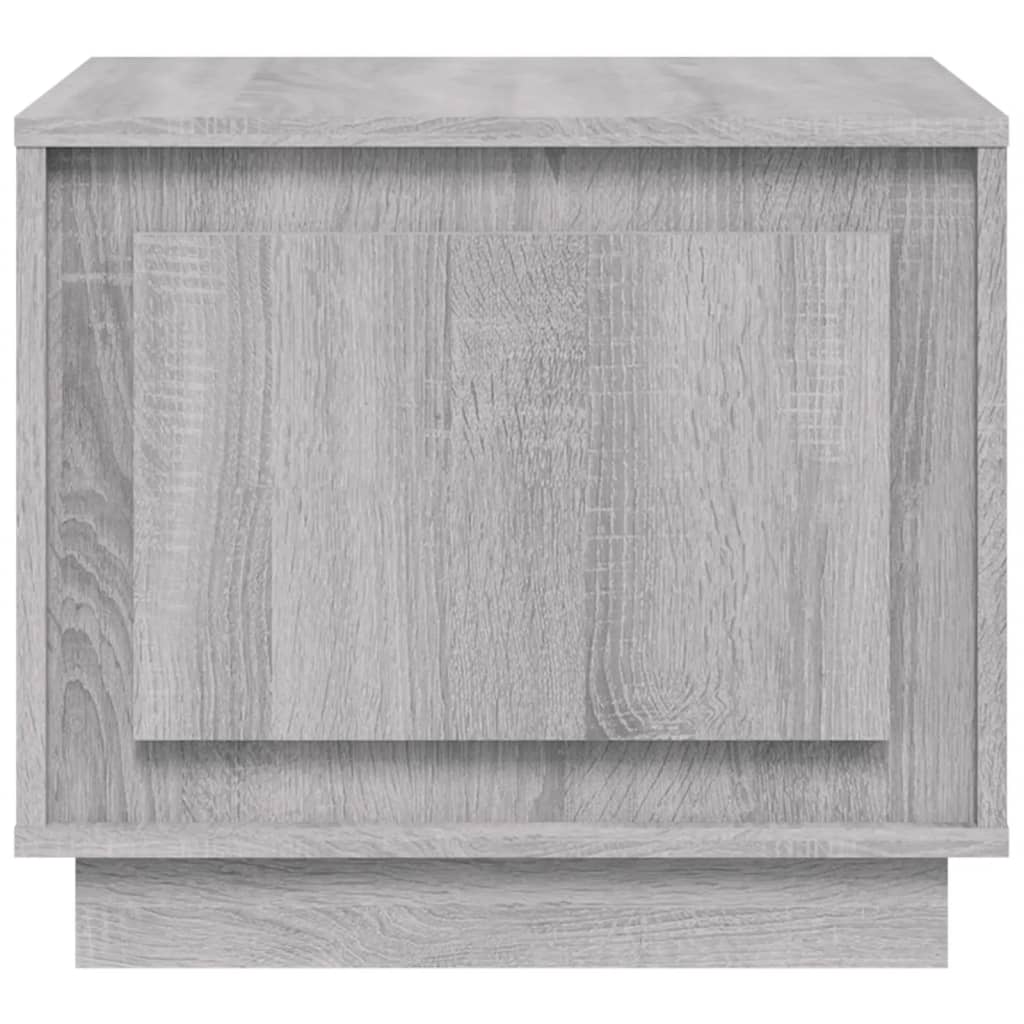 vidaXL Tavolino da Salotto Grigio Sonoma 51x50x44 cm Legno Multistrato