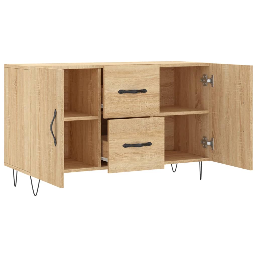 vidaXL Credenza Rovere Sonoma 100x36x60 cm in Legno Multistrato