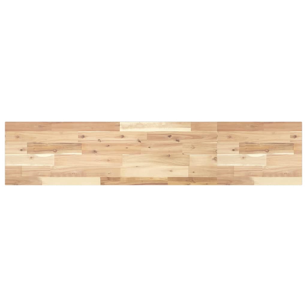 vidaXL Piano per Tavolo 140x30x2cm Rettangolare Legno Massello Acacia