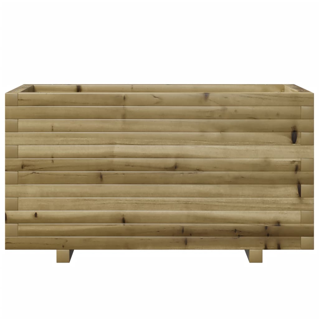 vidaXL Fioriera da Giardino 90x40x49,5 cm in Legno di Pino Impregnato