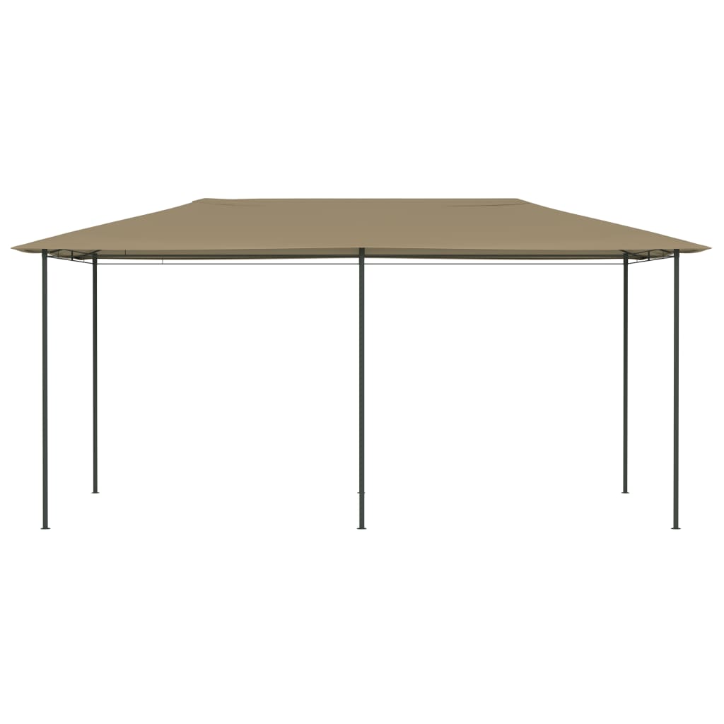 vidaXL Gazebo 2,98x5,3x2,59 m Grigio Talpa 160 g/m²