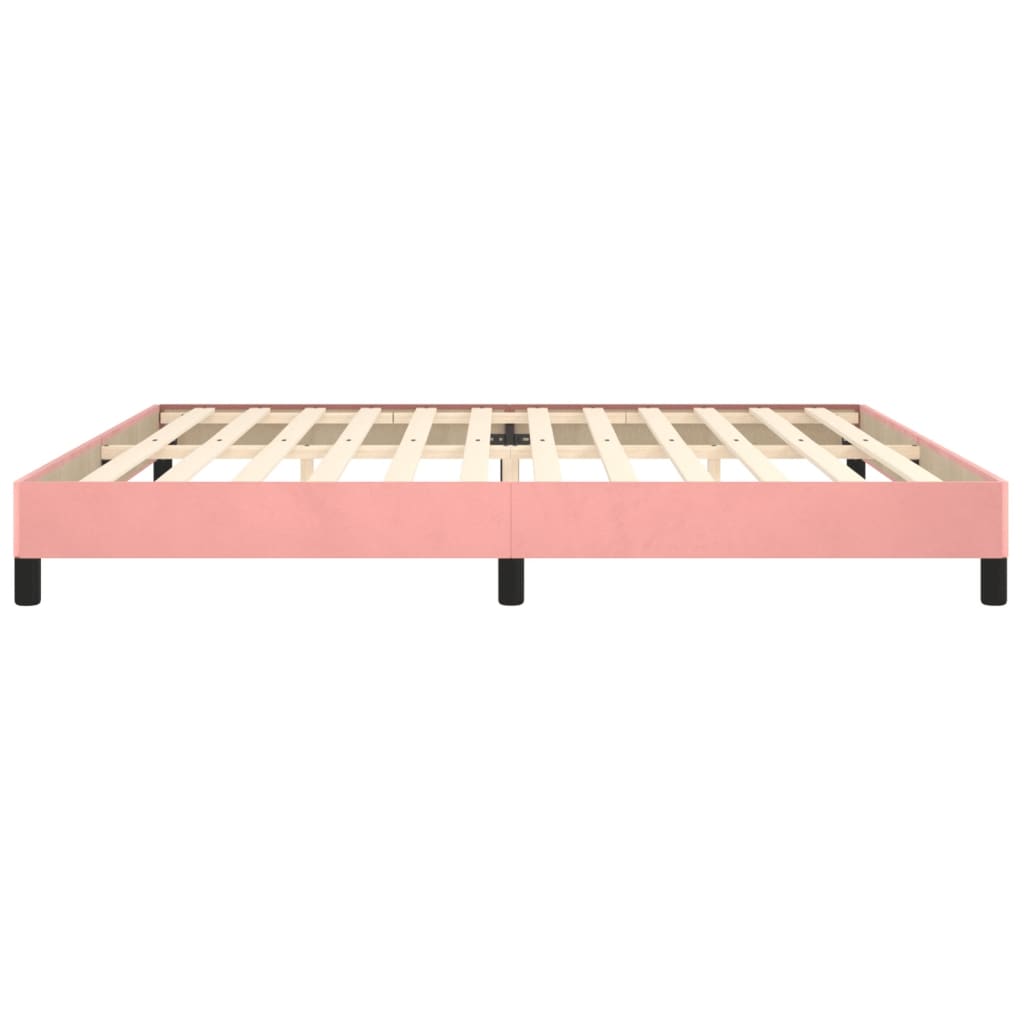 vidaXL Giroletto Rosa 200x200 cm in Velluto