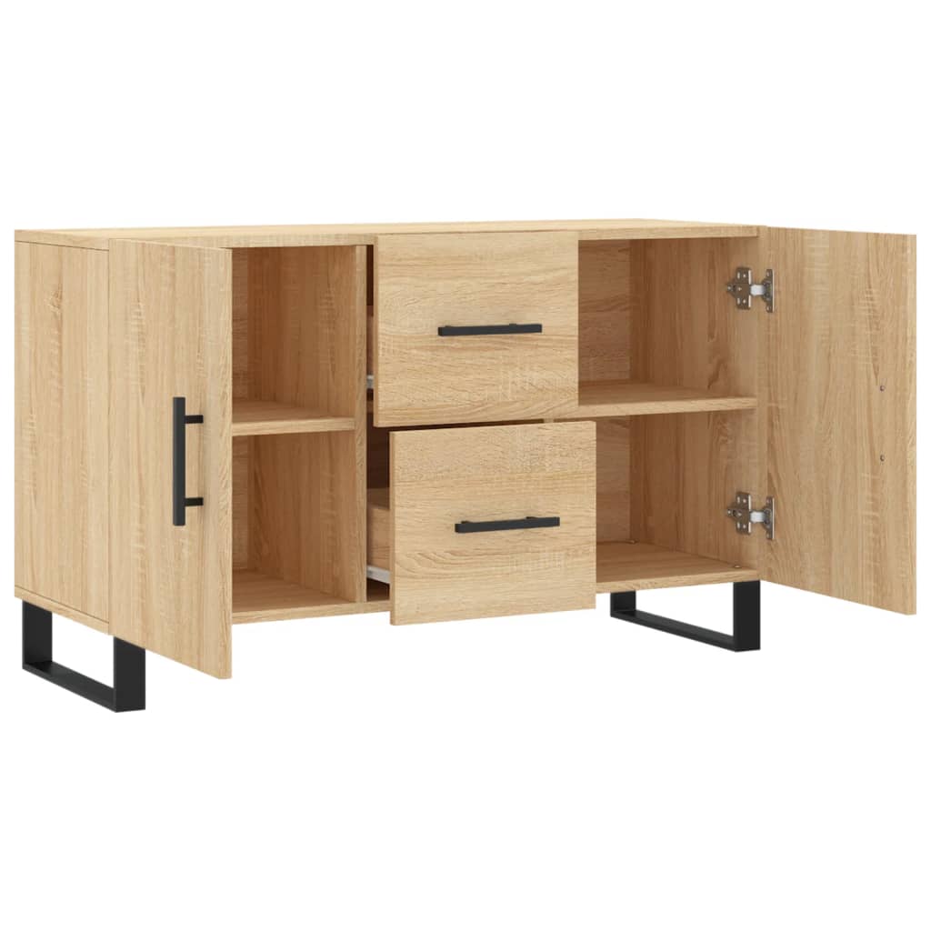 vidaXL Credenza Rovere Sonoma 100x36x60 cm in Legno Multistrato