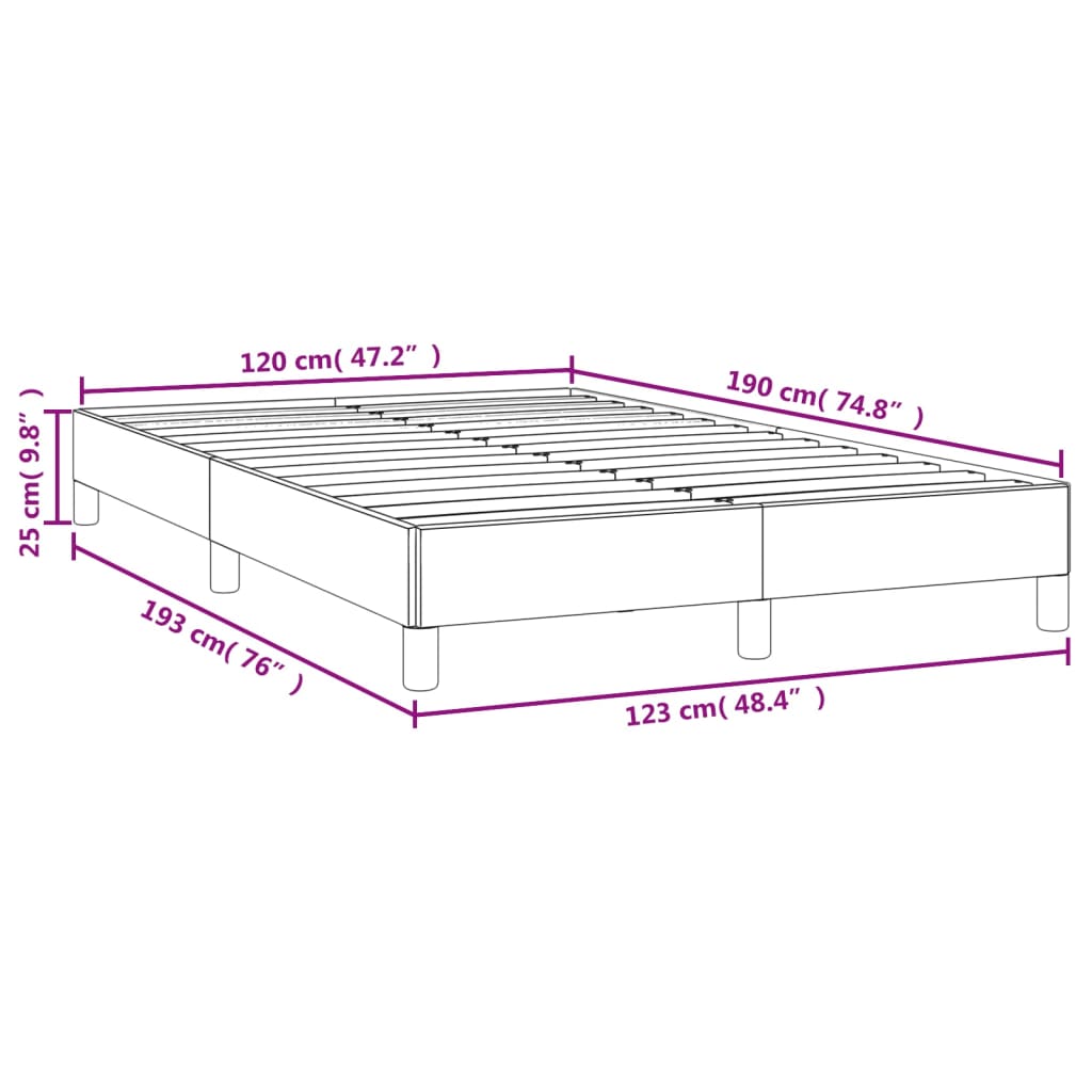 vidaXL Giroletto Grigio Chiaro 120x190 cm in Tessuto