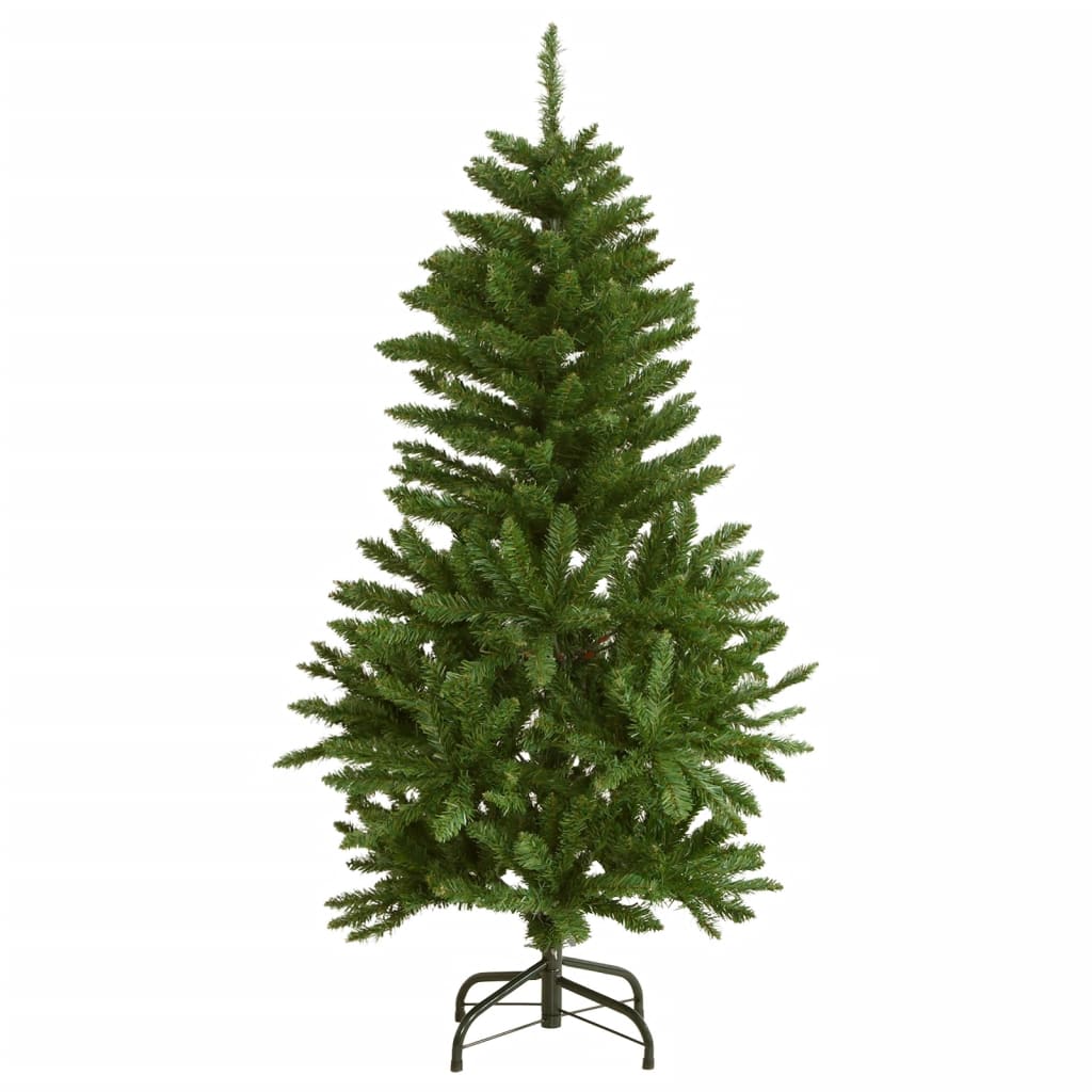 vidaXL Albero Natale Incernierato con 150 LED e Palline 150 cm