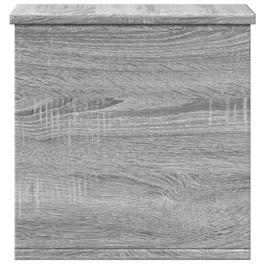 vidaXL Contenitore Portaoggetti Grigio Sonoma 30x35x35 cm Truciolato