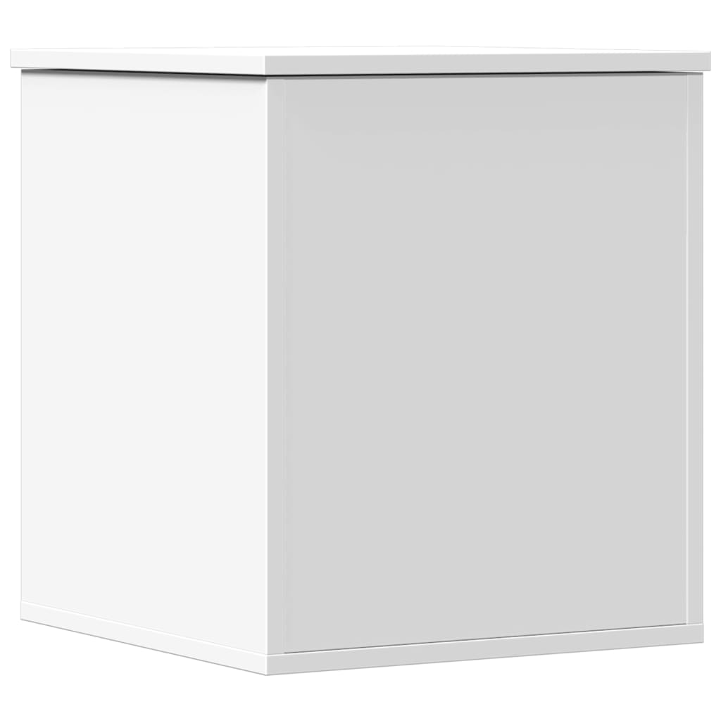 vidaXL Contenitore Portaoggetti Bianco 40x42x46 cm Legno Multistrato