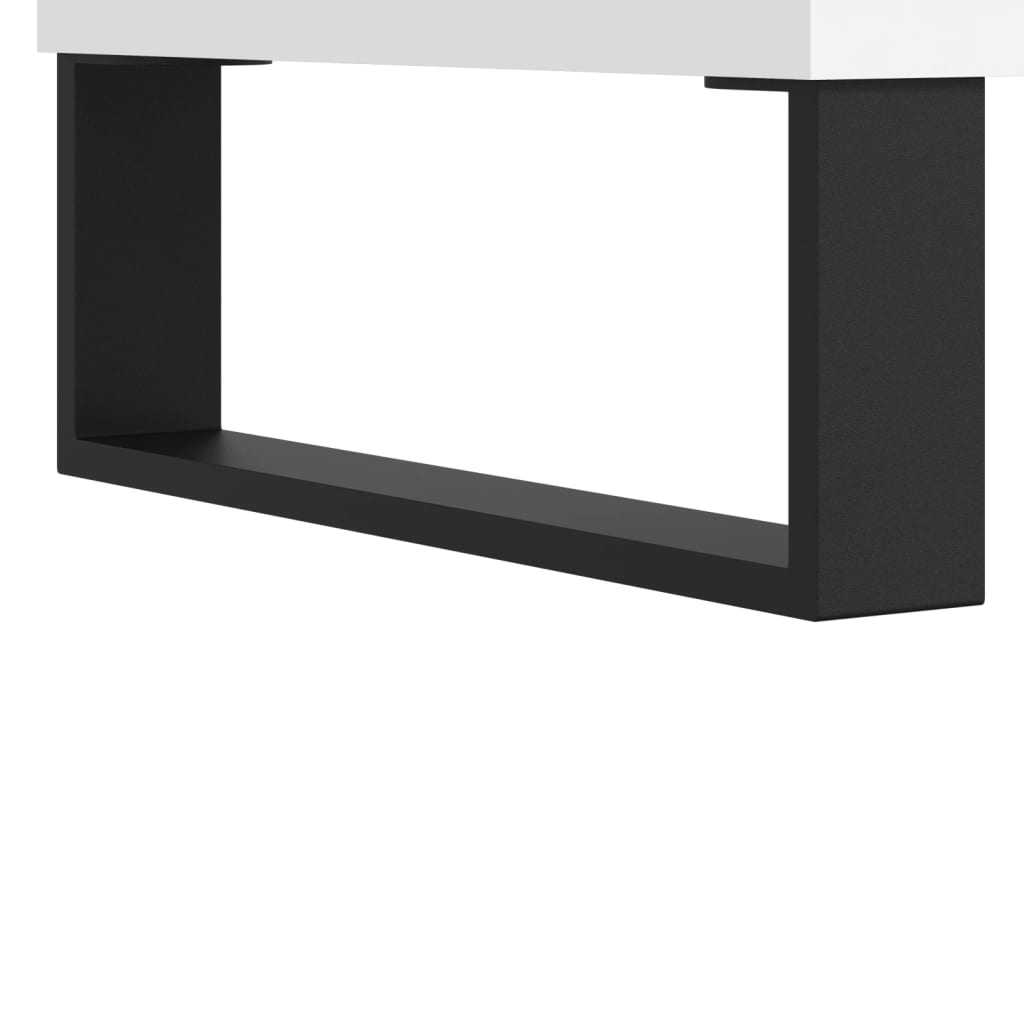 vidaXL Credenza Bianca 69,5x34x90 cm in Legno Multistrato