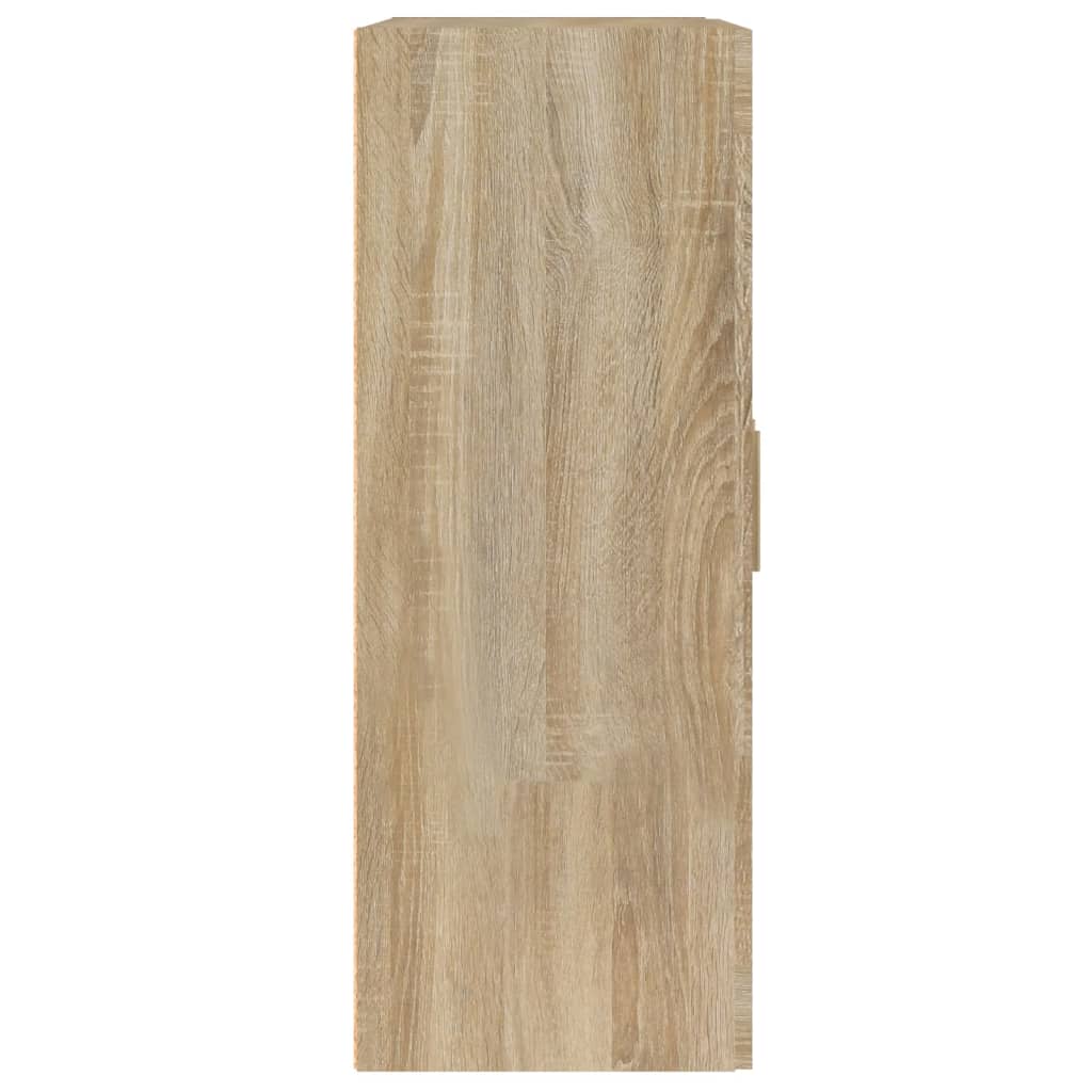 vidaXL Pensile Rovere Sonoma 69,5x32,5x90 cm in Legno Multistrato