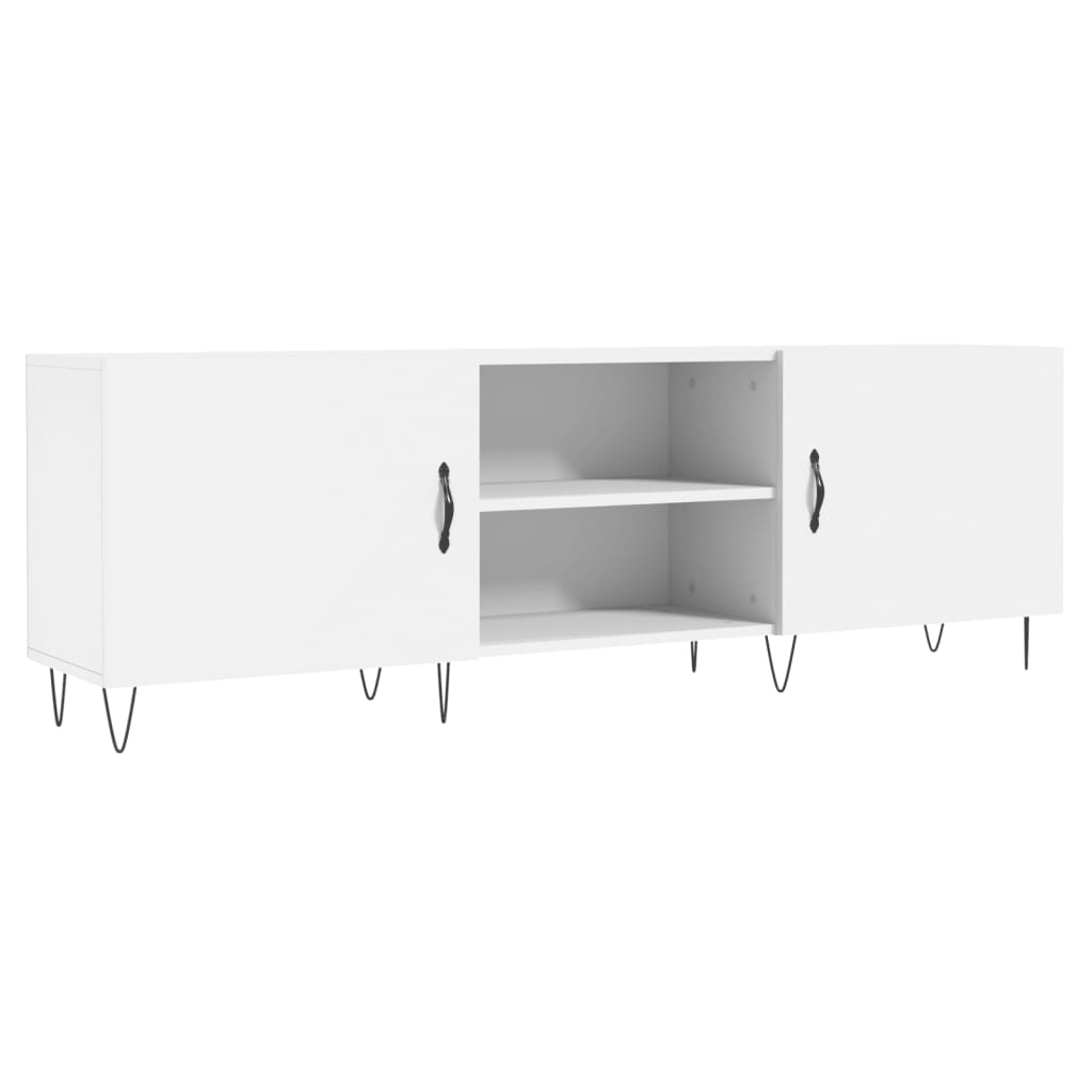 vidaXL Mobile Porta TV Bianco 150x30x50 cm in Legno Multistrato