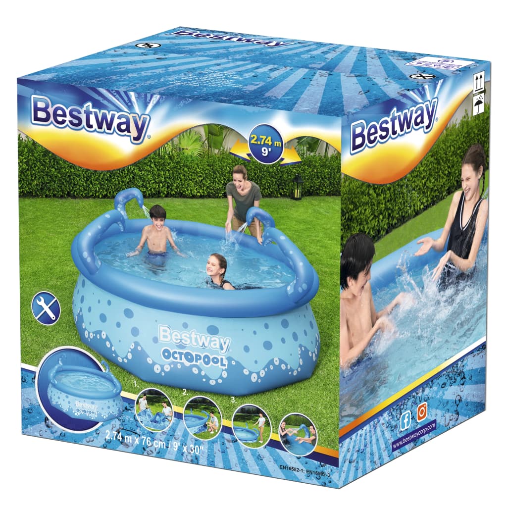 Bestway Piscina Easy Set OctoPool 274x76 cm