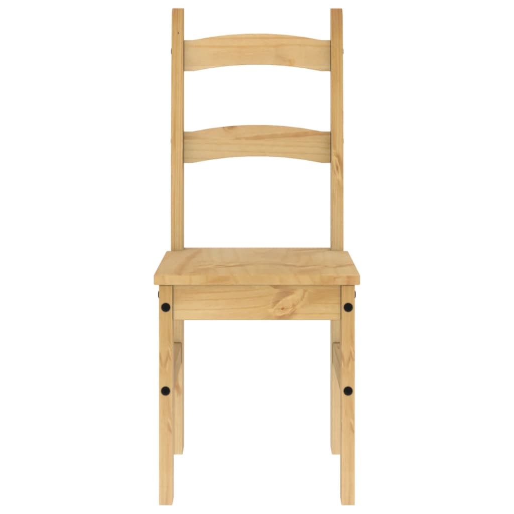 vidaXL Sedie da Pranzo 2 pz 40x46x99 cm Legno Massello di Pino