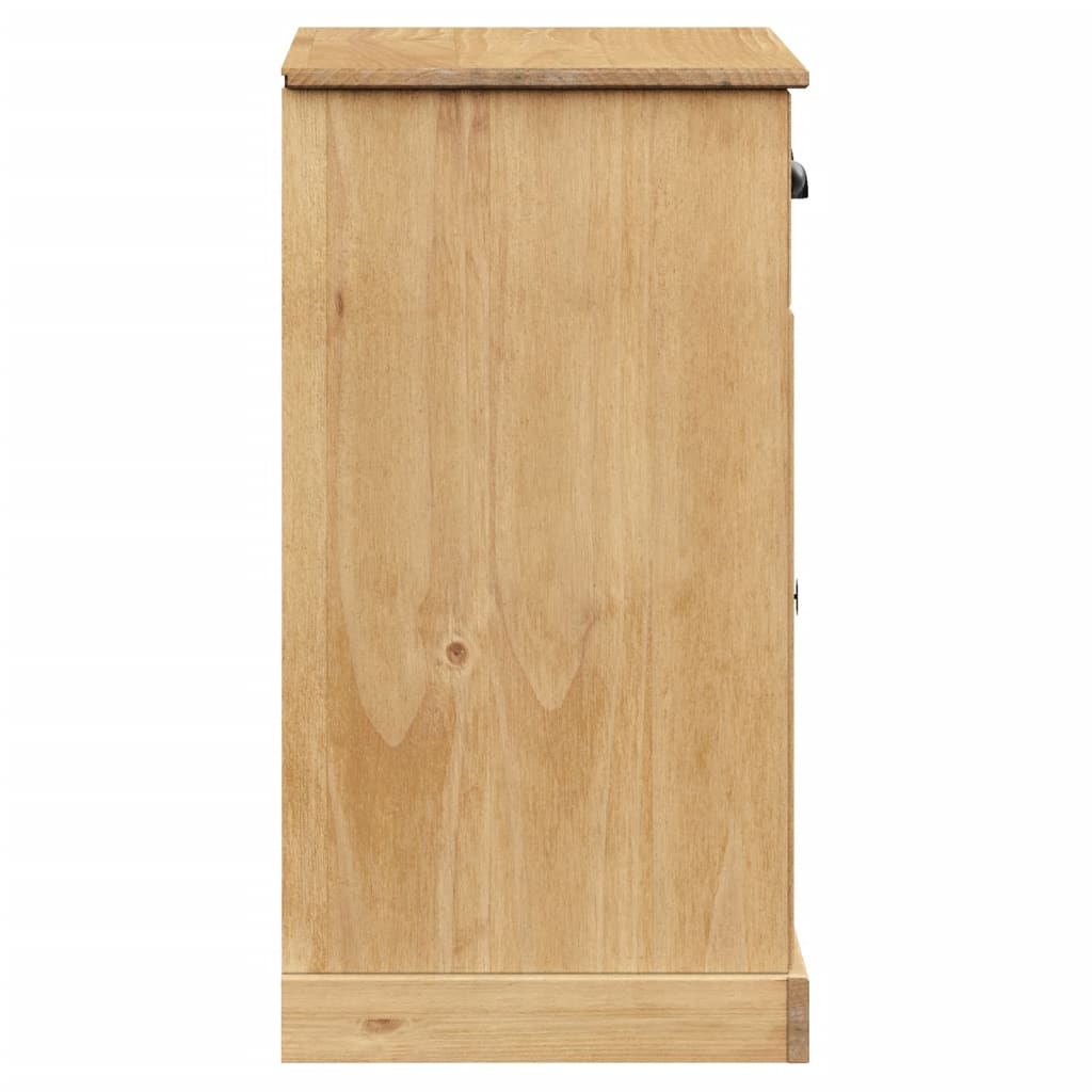 vidaXL Credenza con Cassetti VIGO 78x40x75cm Legno Massello Pino