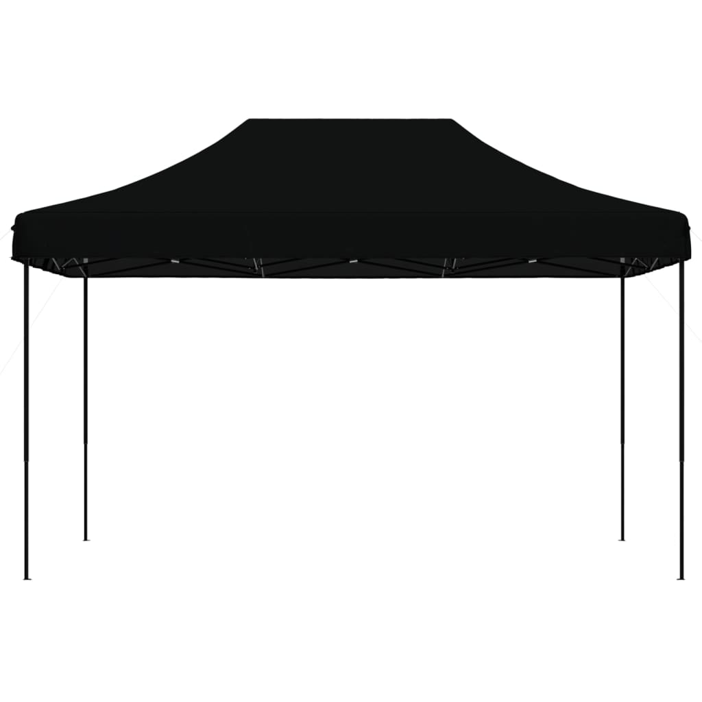 vidaXL Tenda da Festa Pieghevole Pop-Up Nero 292x292x315 cm