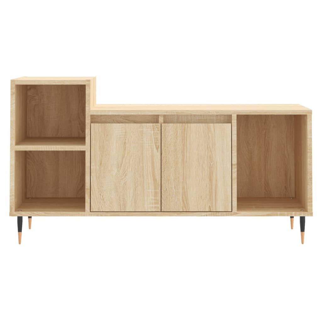 vidaXL Mobile per TV Rovere Sonoma 100x35x55 cm Legno Multistrato