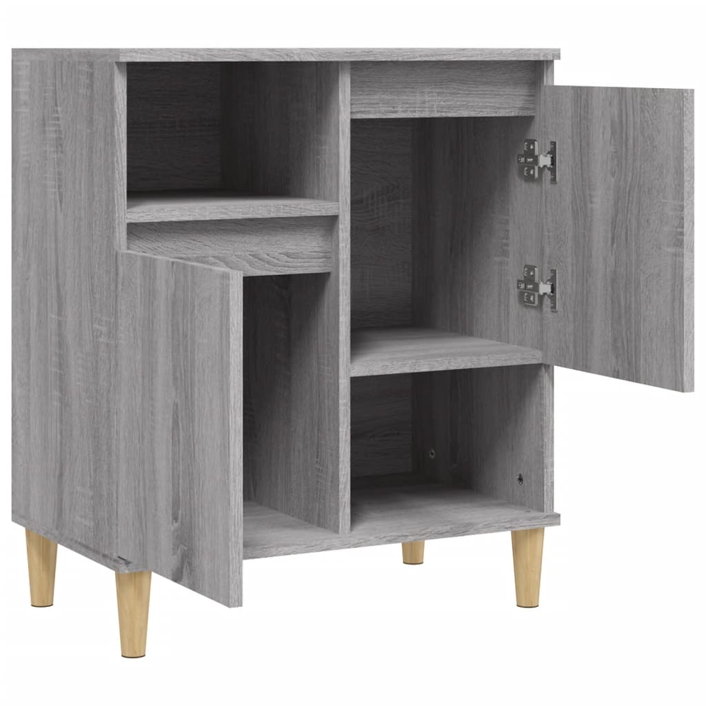 vidaXL Credenza Grigio Sonoma 60x35x70 cm in Legno Multistrato