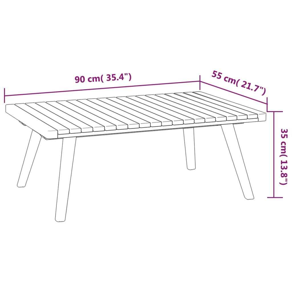 vidaXL Set Divani da Giardino 7 pz con Cuscini in Massello di Acacia