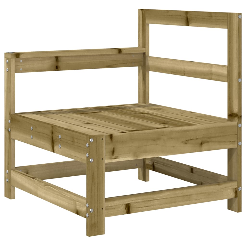 vidaXL Set Salotto da Giardino 7 pz in Legno Impregnato di Pino