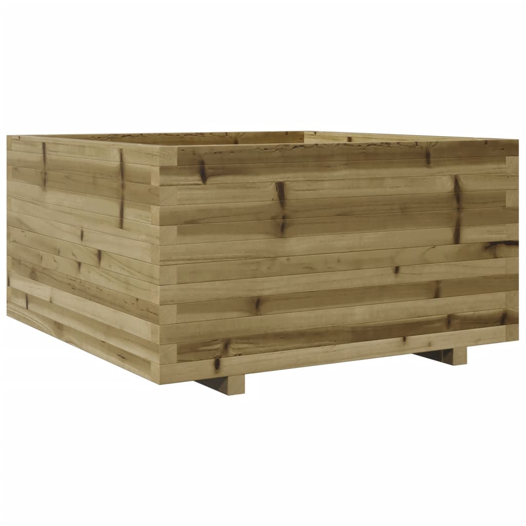 vidaXL Fioriera da Giardino 90x90x49,5 cm in Legno di Pino Impregnato