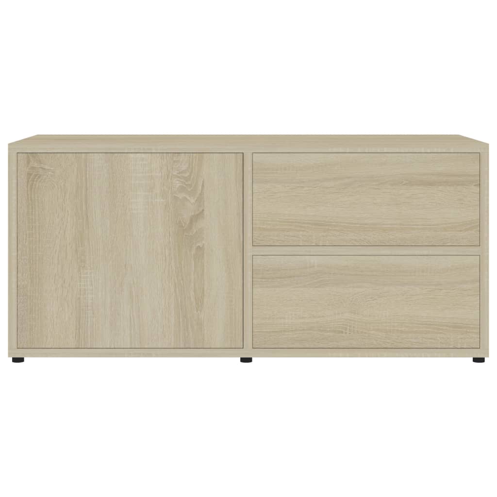 vidaXL Mobile Porta TV Rovere Sonoma 80x34x36 cm Legno Multistrato