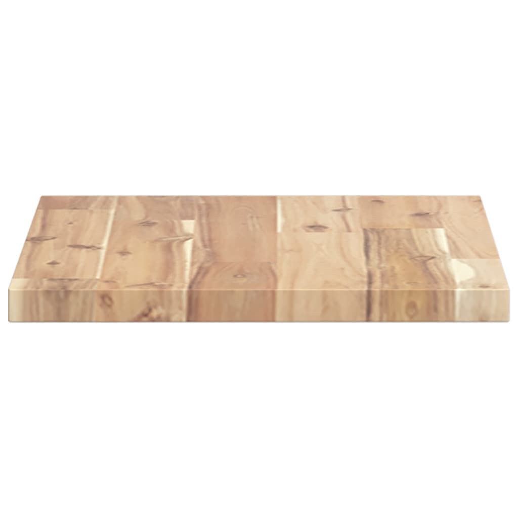 vidaXL Mensole da Parete 4 pz 60x30x2 cm Legno Acacia Non Trattato