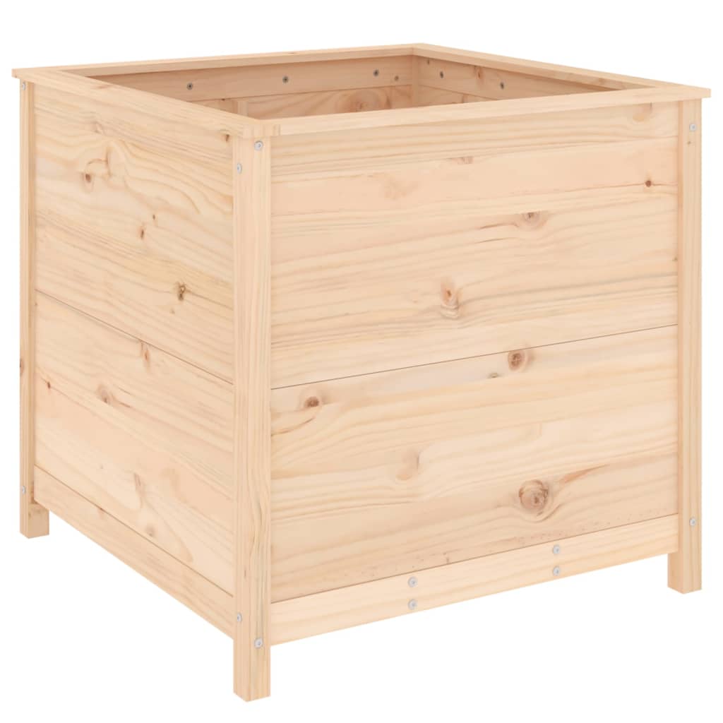 vidaXL Fioriera da Giardino 82,5x82,5x78 cm in Legno Massello di Pino