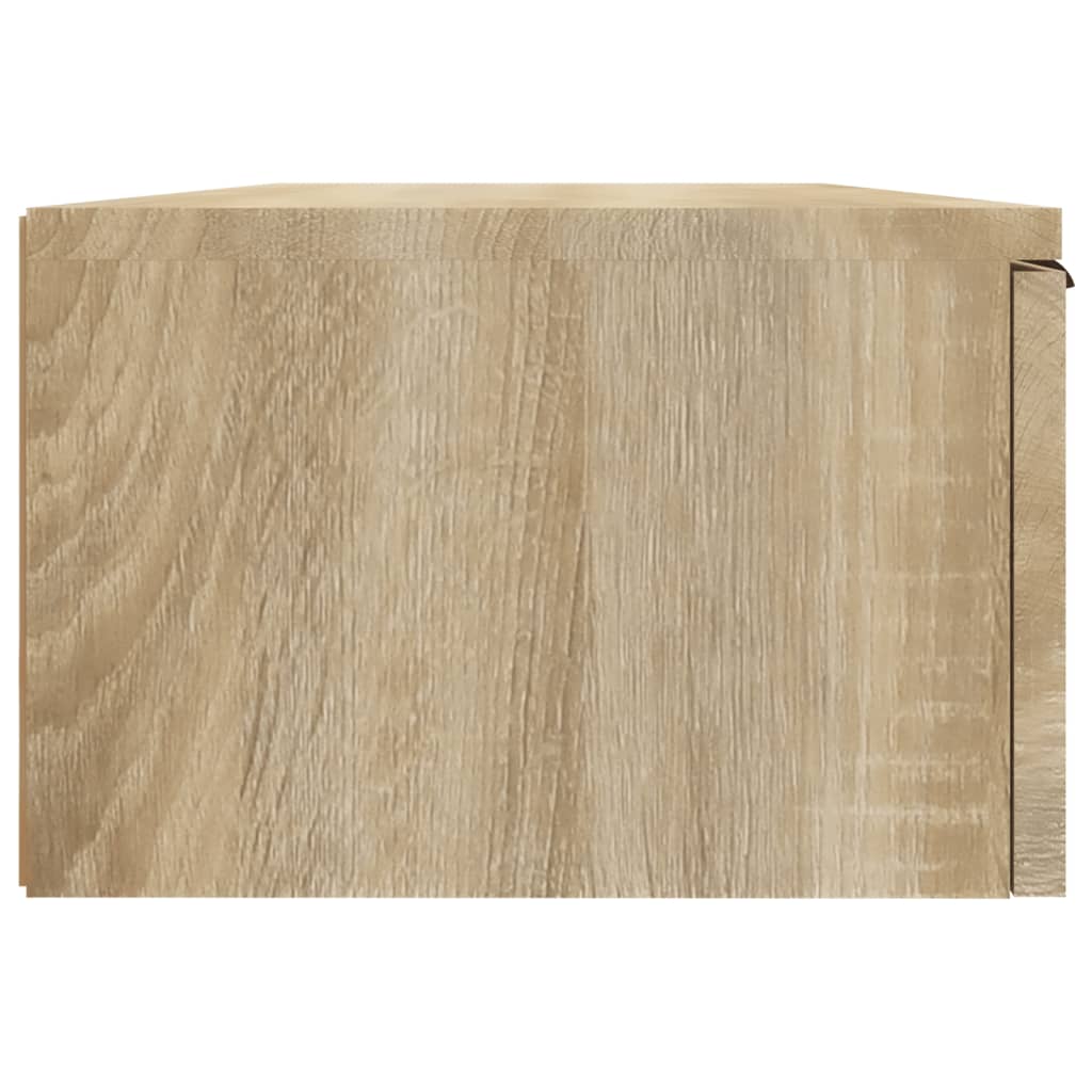 vidaXL Armadietto a Muro Rovere Sonoma 68x30x20 cm Legno Multistrato